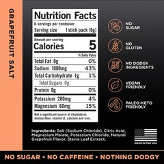 LMNT Zero Sugar Electrolyte Drink Mix – Grapefruit – 6ct