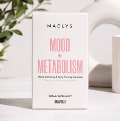 MAËLYS Mood + Metabolism Mood & Metabolism Support Capsules Dietary 30 Count
