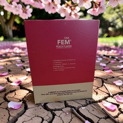 Omnilife FEM Vitamin Mineral Antioxidant Powder Sachets Artificial Peach 30 Pack
