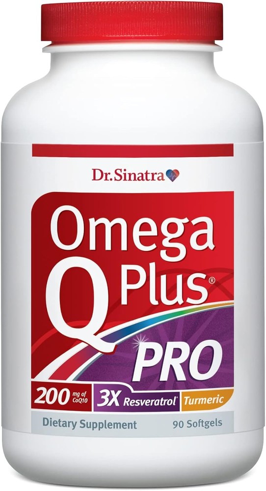 Dr. Sinatra Omega Q Plus PRO – Professional Strength Heart and Healthy Aging S