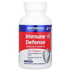 2 X Enzymedica, Immune Defense�, Regular Strength, 120 Capsules