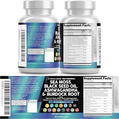 NEW Clean Nutraceuticals Multi-Complex – Sea Moss Ashwagandha Turmeric & Vitamin