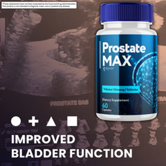 Prostate Max Formula Supplement Natural Vitamin for Health & Wellness 60 Caps