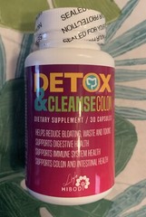 HIBODY Detox & Cleanse Colon , Dietary Suplement, 30 Capsules.