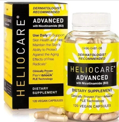 Heliocare Advanced Nicotinamide B3 Skin Health 120 Capsules Exp: /2027 NEW