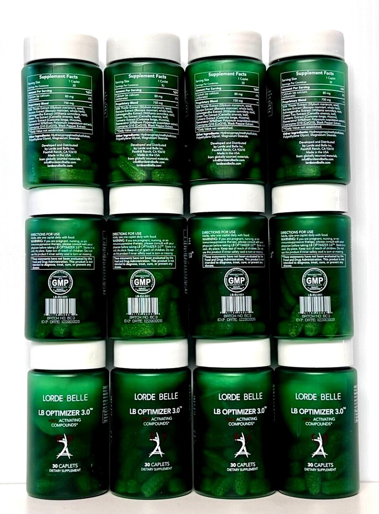 OPTIMIZER 3.0 NRF2 ACTIVATING COMPOUNDS 30 CAPLETS DIETARY SUPPLEMENT WITH NRF2