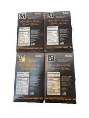 LMNT Zero Sugar Electrolytes Grapefruit Salt Drink Mix 4 Boxes 6 Sticks Each