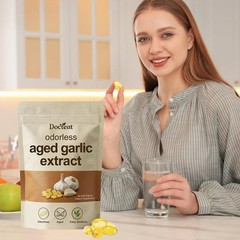 Quality Aged Garlic Extract 30 Softgels – Odorless – Heart Immune Health