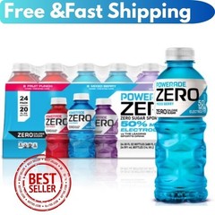 POWERADE ZERO Variety Pack Sports Drink, 20 fl. oz., 24 pk. Best Price USA