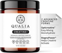 Qualia Creatine | Advanced Creatine Complex | 2 Sources + Magnesium | Optimiz…
