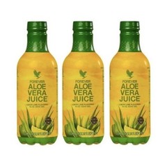 3 bottles of new design Forever Aloe Vera Juice 33.8 fl.oz Original Rare