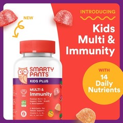 SmartyPants Kids Multivitamin & Immunity Gummies: 1 Count (Pack of 1), None