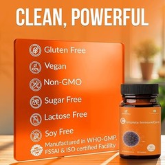 GetHealthy Complete ImmuneCare Vitamin C Tablets +Vitamin D + Zink Immune Suppot