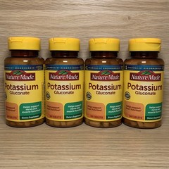4 Pack Potassium Gluconate 550mg 400 Tablets (4×100) Exp 07/2029 Sealed