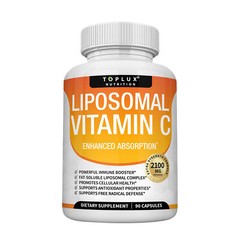 Toplux Nutrition Liposomal Vitamin 2100mg C – Supports Cell Health, Antioxidant