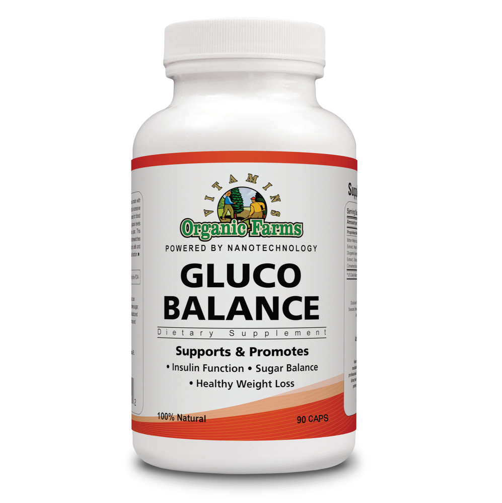 GlucoBalance 90 Tablets, 100% Natural Supplement