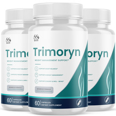 (3 Pack) Trimoryn Advanced Weight Management Support Supplement 180 Capsules