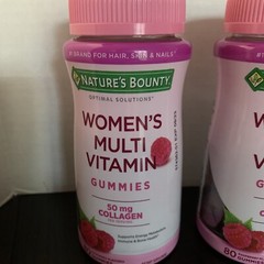 2 Nature’s Bounty Optimal Solutions Women’s Multi Vitamins Gummies 80ct