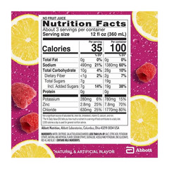 Pedialyte AdvancedCare Plus Electrolyte Drink, Raspberry Lemonade, 1 Liter