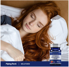 Max Strength Melatonin 12mg Fast Dissolve Sleep Aid Vitamin Supplement 180 Ct