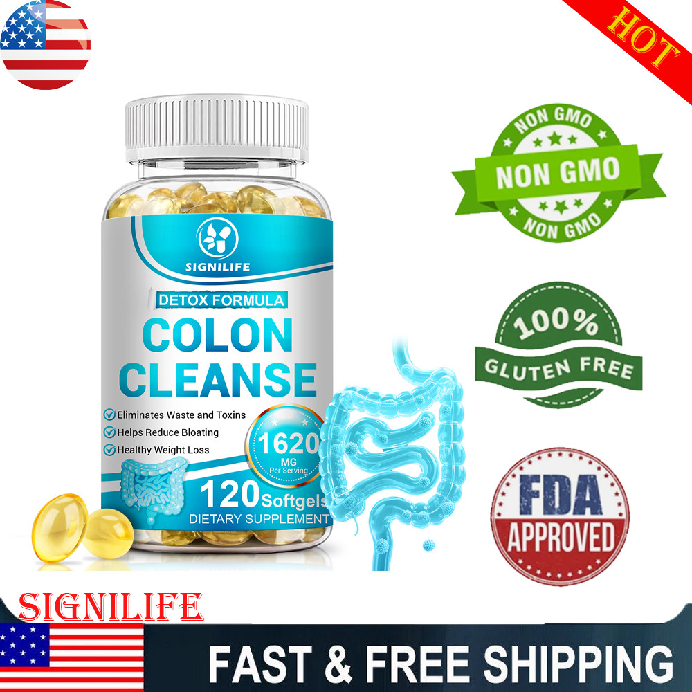 Anti-Parasite & Candida Cleanse Supplement Body Colon Detox 120 Caps
