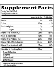 NEUROBION PLUS Liquid Dietary Supplement, B Complex, 10 Vials (1 BOX)