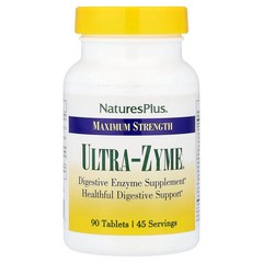 2 X NaturesPlus, Ultra-Zyme�, Maximum Strength, 90 Tablets
