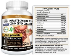 Parasite Killer – ANTI-PARASITE COMPLEX -To do a parasite Cleanse- 1 Bottle