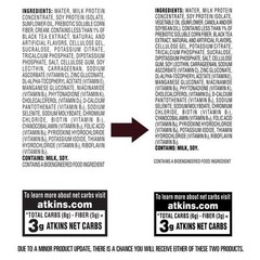 Atkins Chai Tea Latte Flavored High Protein Shake, Ready to Drink, Low Sugar and
