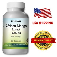 AFRICAN MANGO 5000 mg Per Serving Weight Loss Fat burning Extract High Potency