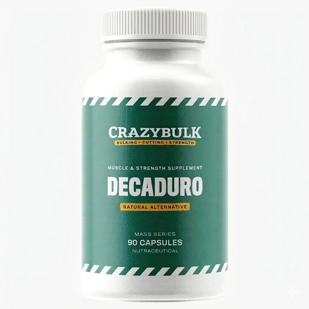 CrazyBulk Decaduro Stack Recovery Energy Workout 90 capsules Pack of 1