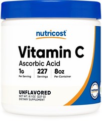 Nutricost Vitamin C Powder (0.5 LBS) – Pure Ascorbic Acid