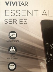 Vivitar Essentials Series Digital Bathroom Scale One Size Clear/Black