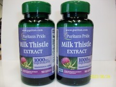 Puritan’s Pride Milk Thistle 1000 mg 90 Softgels 2 Pack