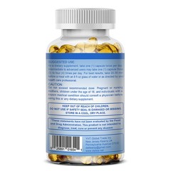 Magnesium Glycine Softgel Chelated Iron Zinc 500 Mg Bone Immune Muscle Support