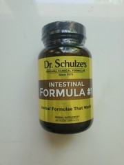 90 Count Dr. Schulze’s Intestinal Formula #1 Regular & Complete Bowel Movements