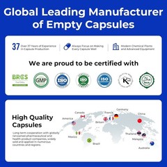 Empty Capsules Size 00 – Capsules Empty 500 Count DIY Vegetable Capsule Fil…