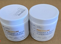 2 VITALUX || #1 Rated Premium Greens & Reds Superfood Powder Exp. 08/26 New