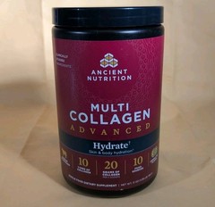 Ancient Nutrition Multi Collagen Protein Hydrate 16.9 oz Lemon Lime Sealed New