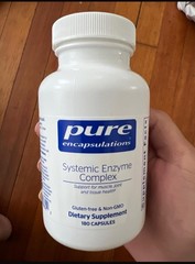 Pure Encapsulations Systemic Enzyme Complex 180 Capsules Exp 4/2027 – New/Sealed