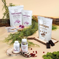 Ingredients Micro Multi Collagen Peptides Complex Types I-V-X Biotin Vit C 240
