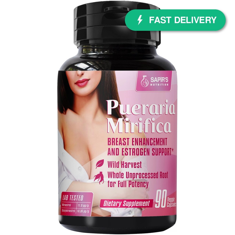 Sapir’s Nutrition Pueraria Mirifica Capsules 2000mg – Breast Enhancement