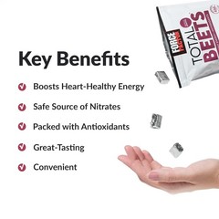 Force Factor Total Beets Blood Pressure Support, Beet Root Supplement Soft Chew