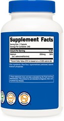 Nutricost Selenium 200mcg, 240 Vegetarian Capsules
