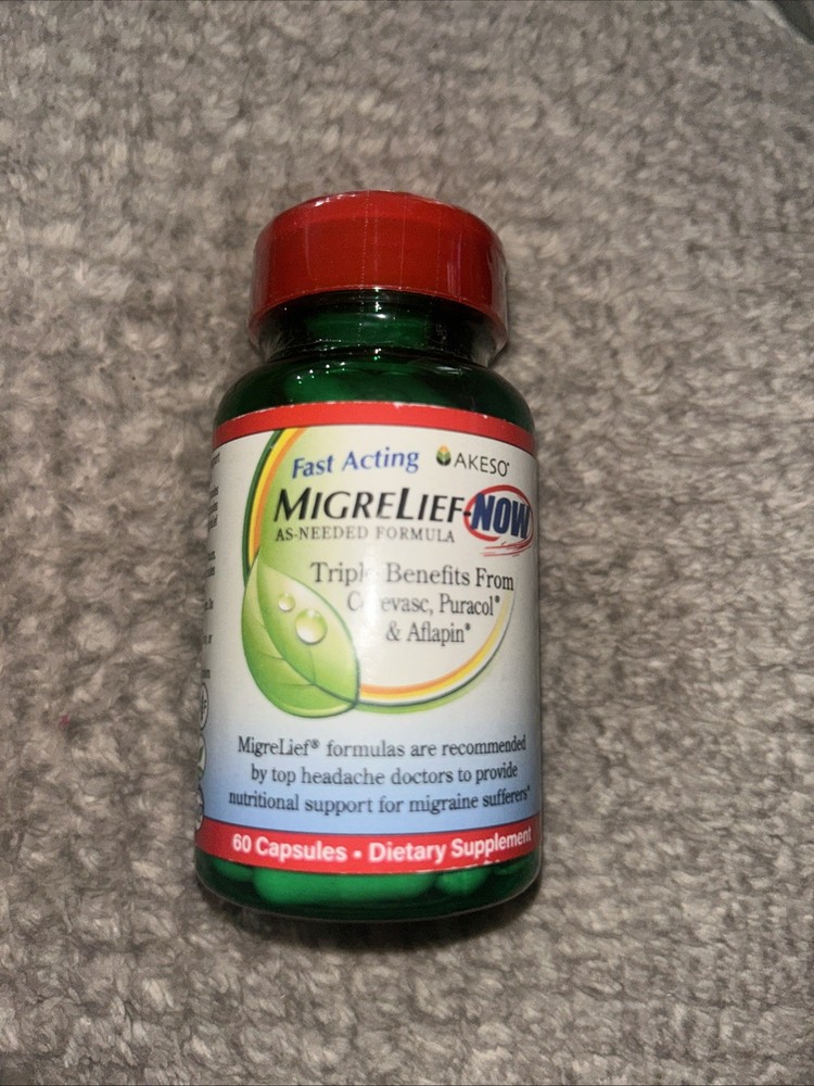 -Now Fast-Acting Formula, As-Needed Nutritional Support for Migraine and Head…