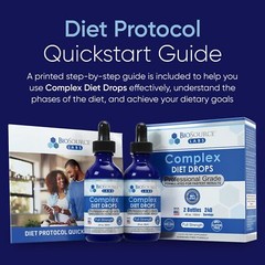 BioSource Labs Complex Diet Drops – Best Natural Drops for Men and Women 2 Bo…
