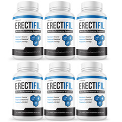 Erectifil Tablets – All Natural Support For Men – 6 Bottles