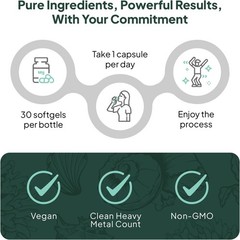 Organic D3 K2 Supplement 3000IU Softgels for Bone Heart Health