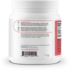 TransformHQ Meal Replacement Shake Powder 7 Servings (Strawberry & Cream)