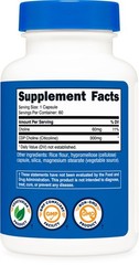 Nutricost CDP Choline (Citicoline) 60 Capsules – 300mg